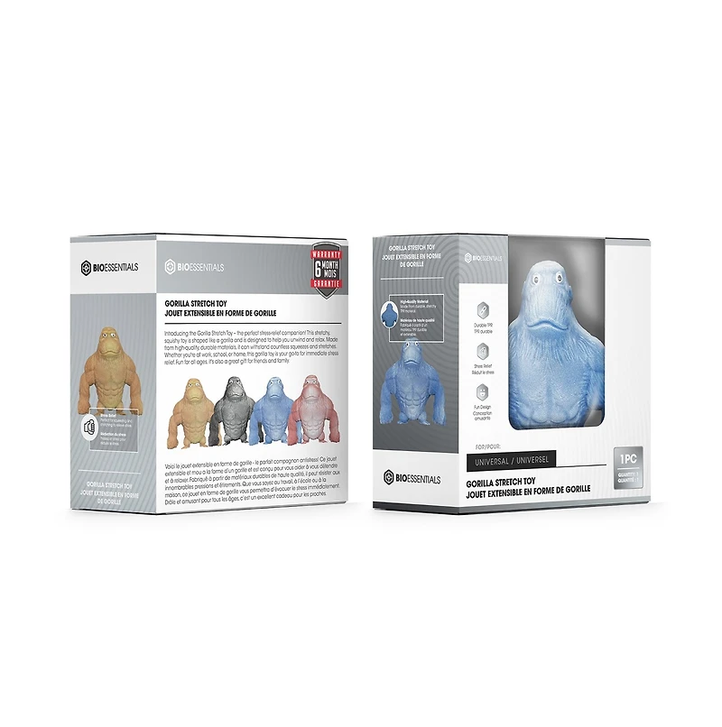 Biogenik Gorilla Stretch Toy – One Variation Chosen at Random