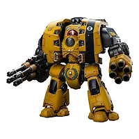 Warhammer Horus Heresy Imperial Fists Leviathan Dreadnought with Cyclonic Melta Lance and Storm Cannon 1/18