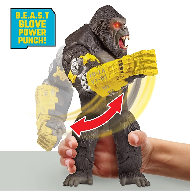 Godzilla X Kong the New Empire: 13" Mega Deluxe Punching Figure - Kong