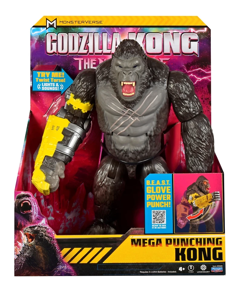 Godzilla X Kong the New Empire: 13" Mega Deluxe Punching Figure - Kong