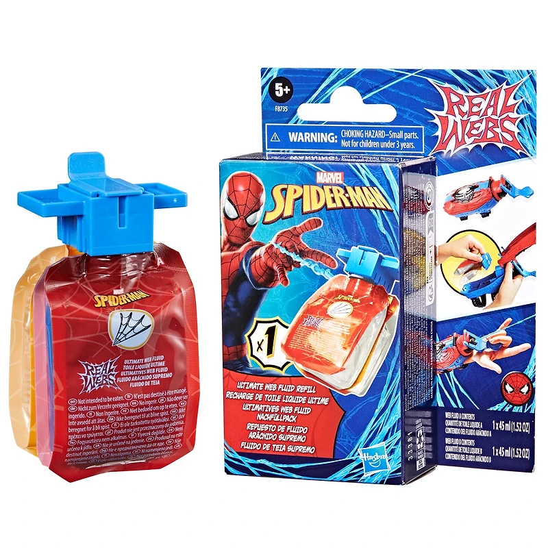 Marvel Spider-Man Real Webs Ultimate Web Fluid Refill 