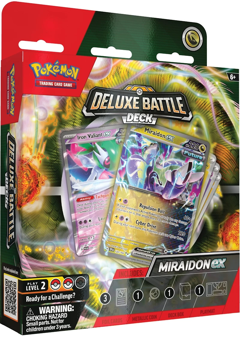 Pokémon Trading Card Game: Deluxe Battle Deck Miraidon EX / Koraidon EX (French) – One Variation Chosen at Random