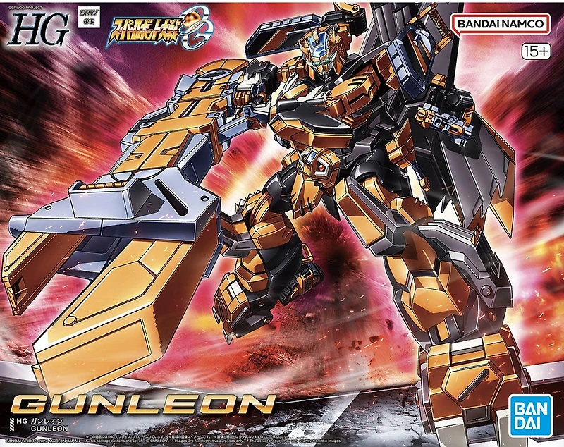 Super Robot Wars Gungleon HG Model Kit 