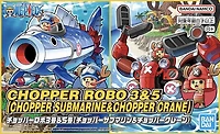 One Piece Model Kit Chopper Robo No.3 & No.5 (Chopper Submarine & Chopper Crane) 