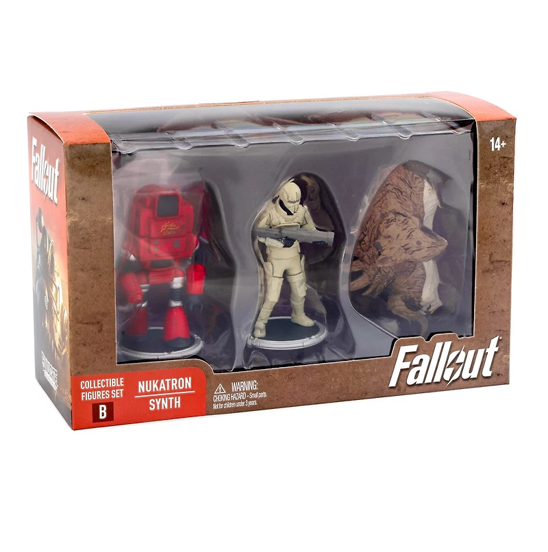 Fallout Mini Figures 2-Pack Assorted – One Variation Chosen at Random