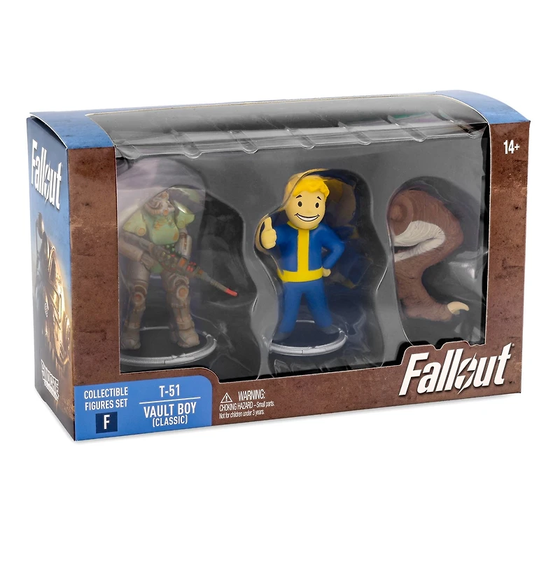 Fallout Mini Figures 2-Pack Assorted – One Variation Chosen at Random