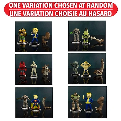 Fallout Mini Figures 2-Pack Assorted – One Variation Chosen at Random