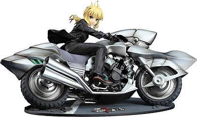 Fate /Zero Saber & Saber Motored Cuirassier 1/8 Scale Figure