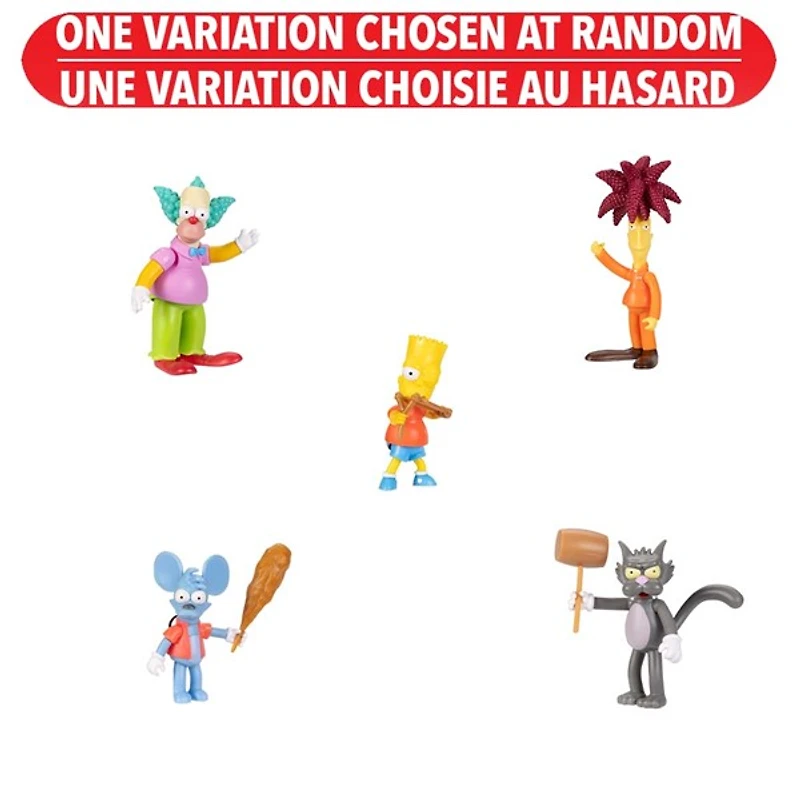 The Simpsons .5" Figures Wave Assorted – One Variation Chosen at Random