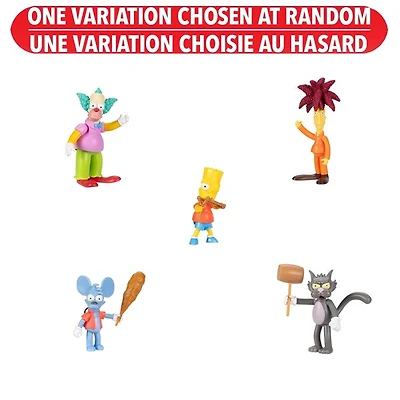 The Simpsons .5" Figures Wave Assorted – One Variation Chosen at Random