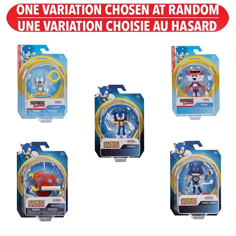 Sonic 2.5" Figures Wave 18 – One Variation Chosen at Random