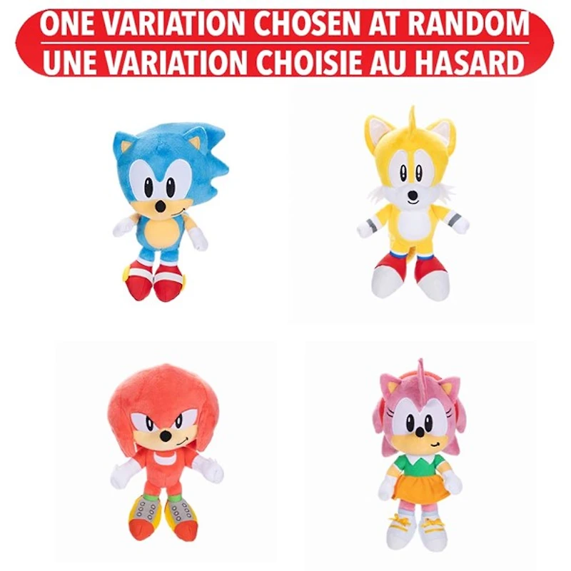 Sonic the Hedgehog 9"  Peluche – Une variation choisie au hasard