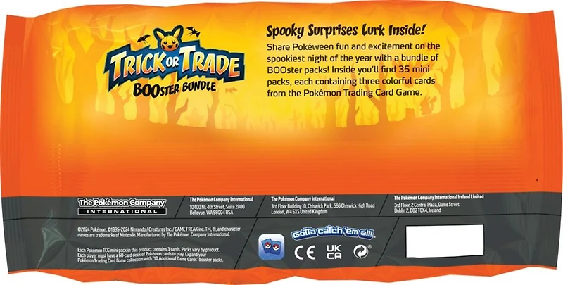 Pokémon Trading Card Game 2024 Trick or Trade B00ster Bundle (French) 
