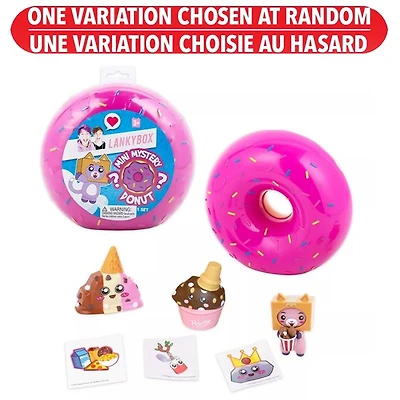 LankyBox Mini Mystery Donut – One Variation Chosen at Random