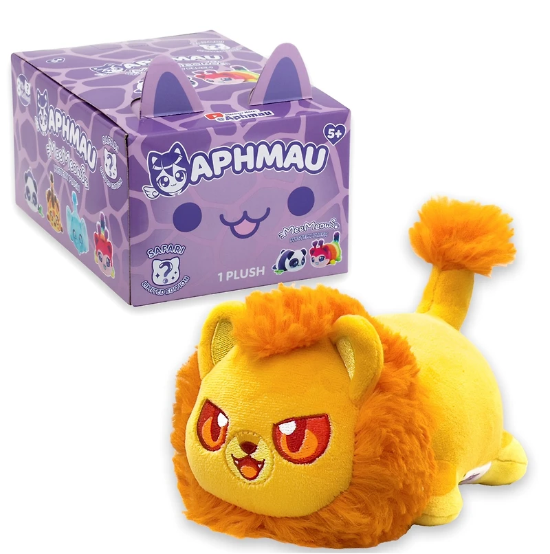 Aphmau 6” MeeMeow Mystery Plush – Series 1 – Safari – One Variation Chosen at Random