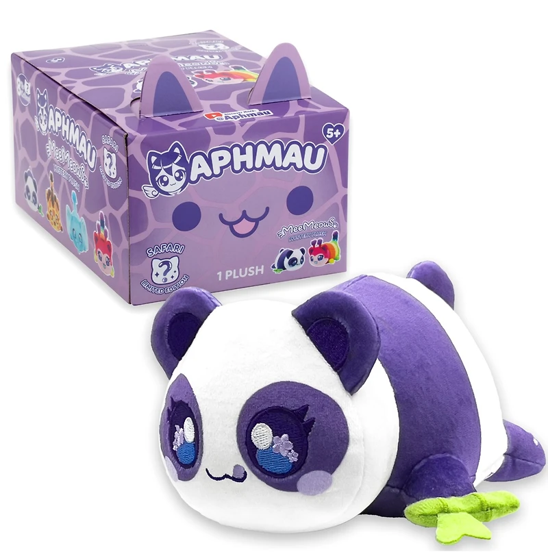 Aphmau 6” MeeMeow Mystery Plush – Series 1 – Safari – One Variation Chosen at Random