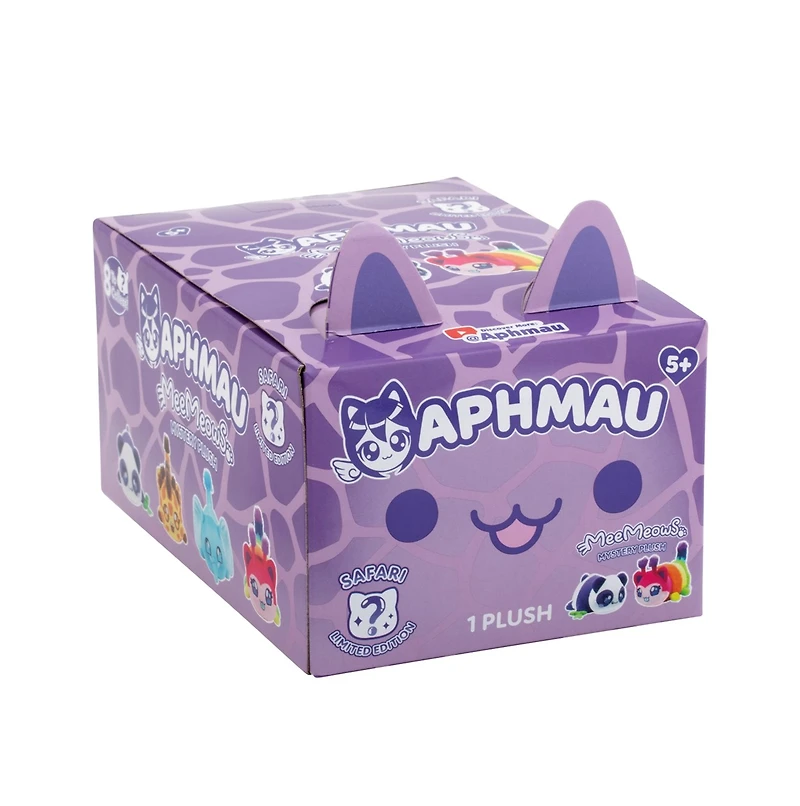Aphmau 6” MeeMeow Mystery Plush – Series 1 – Safari – One Variation Chosen at Random