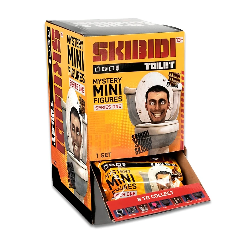Skibidi Toilet Mystery 2" Figures – One Variation Chosen at Random