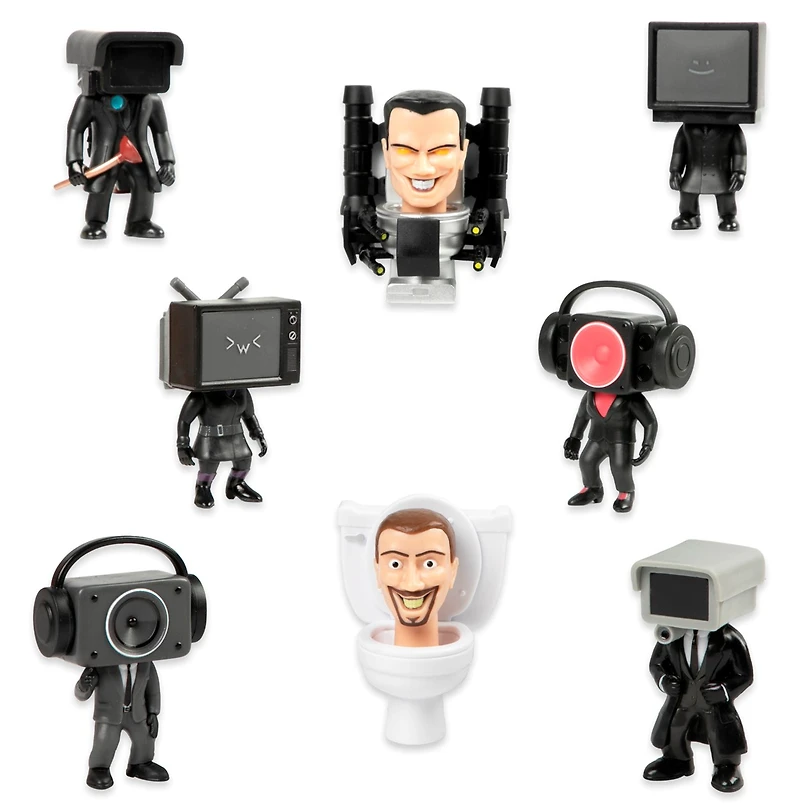 Skibidi Toilet Mystery Figure Collector Series – Une variation choisie au hasard