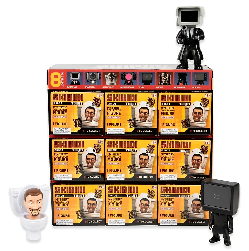 Skibidi Toilet Mystery Figure Collector Series – One Variation Chosen at Random