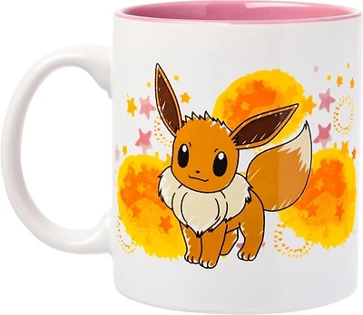 Eevee Star Splatter Ceramic Mug 