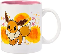 Eevee Star Splatter Ceramic Mug 
