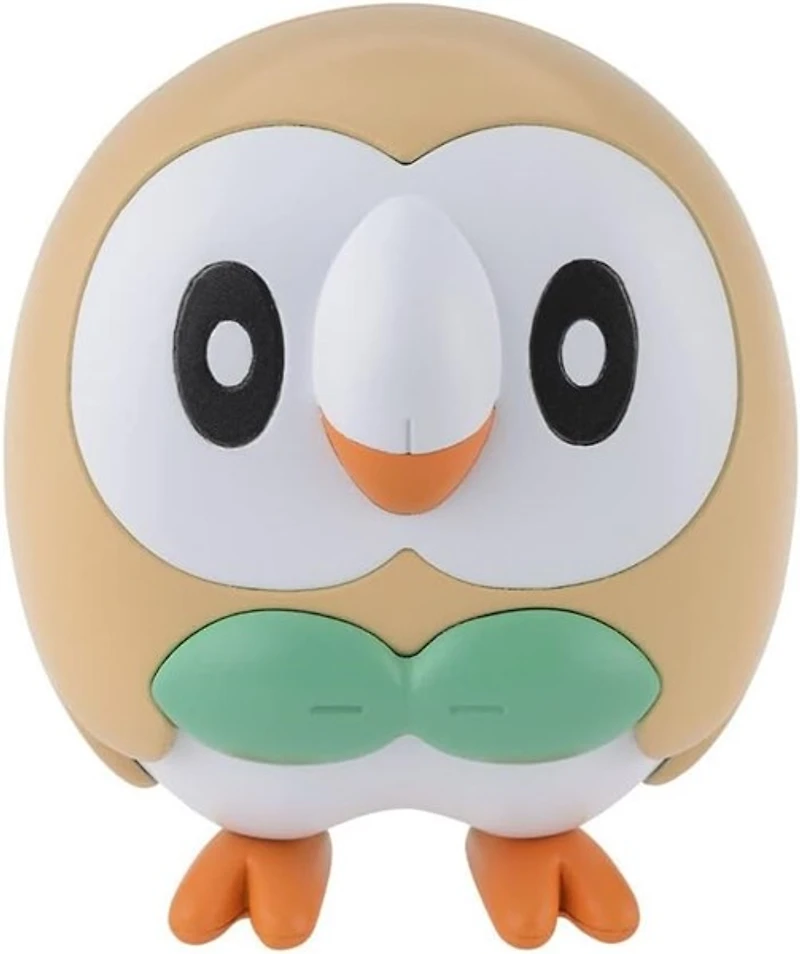 Bandai Hobby - Pokémon - #10 Rowlet, Bandai Spirits Pokémon Quick!! Model Kit 