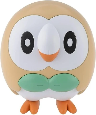 Bandai Hobby - Pokémon - #10 Rowlet, Bandai Spirits Pokémon Quick!! Model Kit 