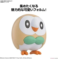 Bandai Hobby - Pokémon - #10 Rowlet, Bandai Spirits Pokémon Quick!! Model Kit 