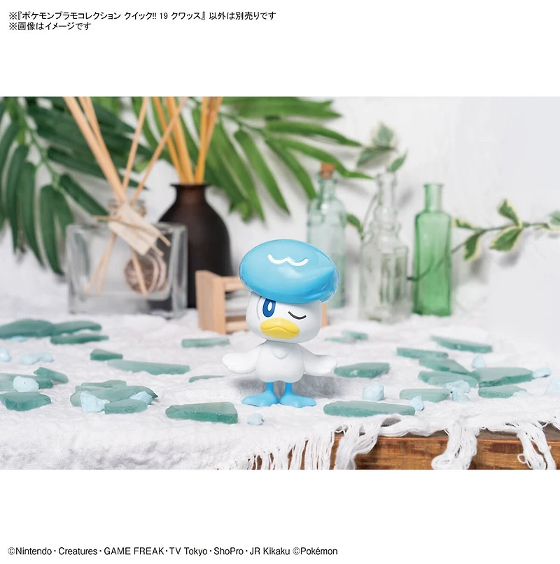 Bandai Hobby Pokémon Model Kit Quick!! #19 Quaxly 