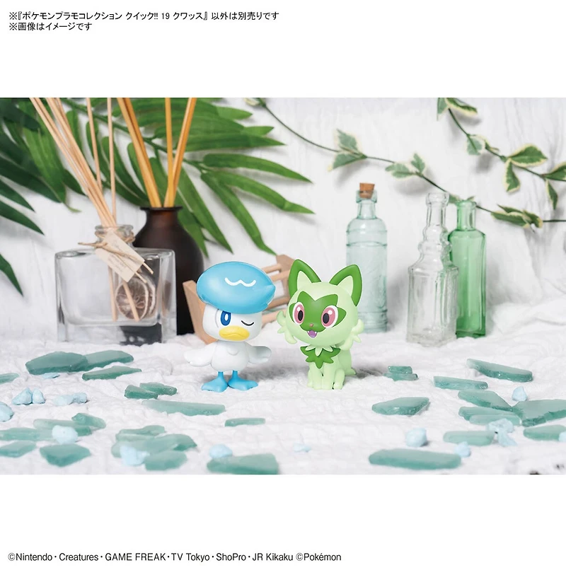 Bandai Hobby Pokémon Model Kit Quick!! #19 Quaxly 
