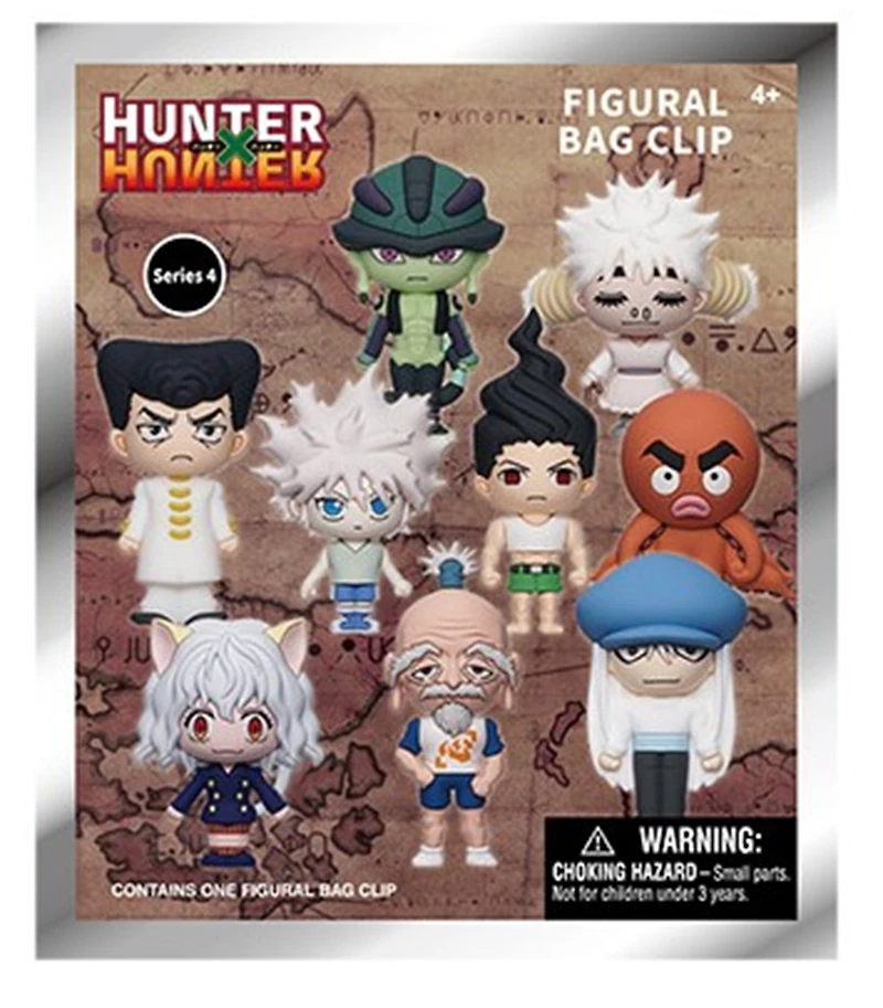 Hunter X Hunter 3D Foam Bag Clip Series 4 - Blind Bag – One Variation Chosen at Random
