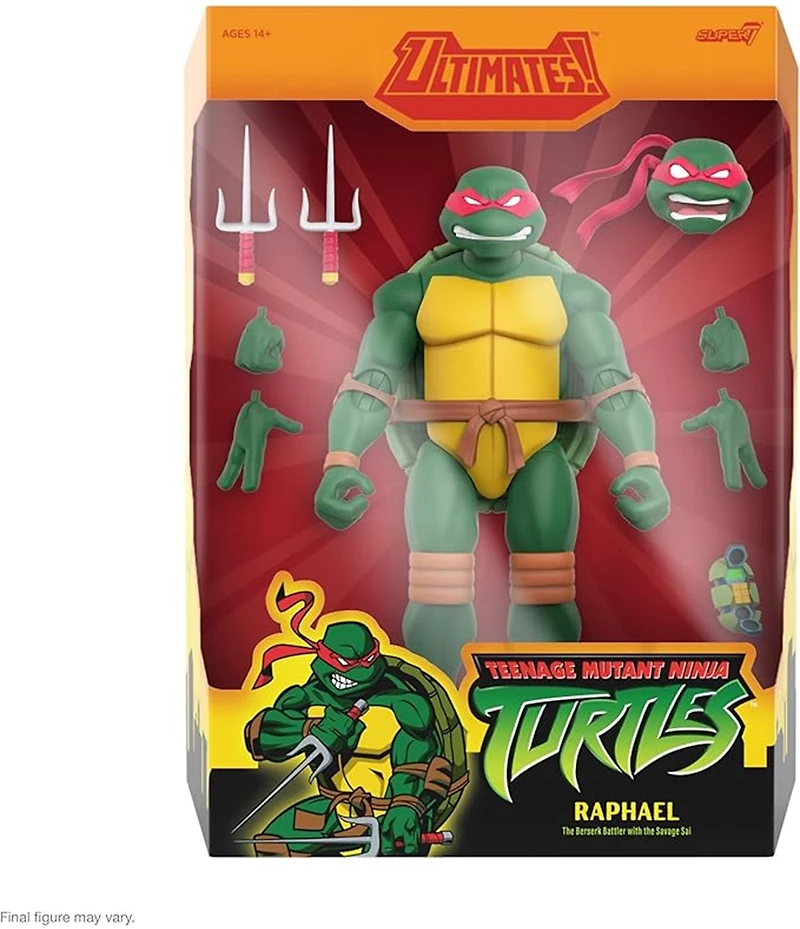 Ultimates Teenage Mutant Ninja Turtles Raphael Action Figure 