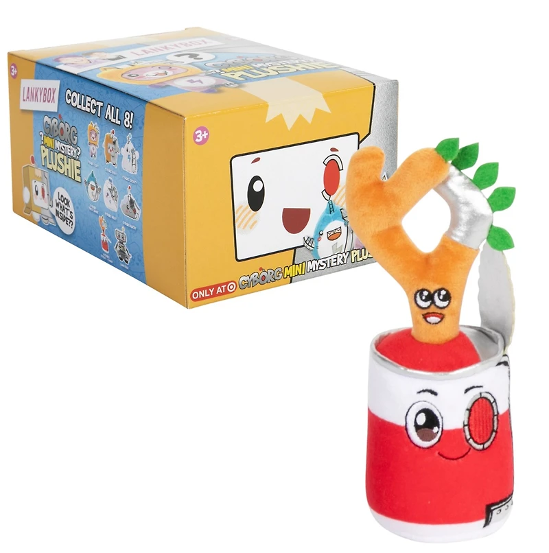 LankyBox Mini Mystery Plushie - Cyborg Edition (Series 2) – One Variation Chosen at Random