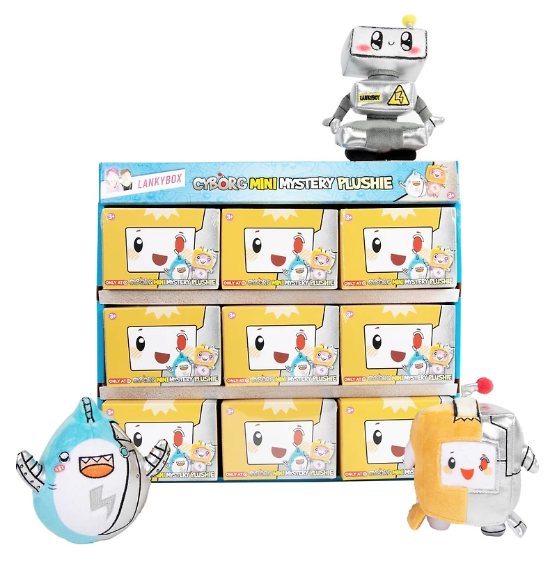 LankyBox Mini Mystery Plushie - Cyborg Edition (Series 2) – Une variation choisie au hasard