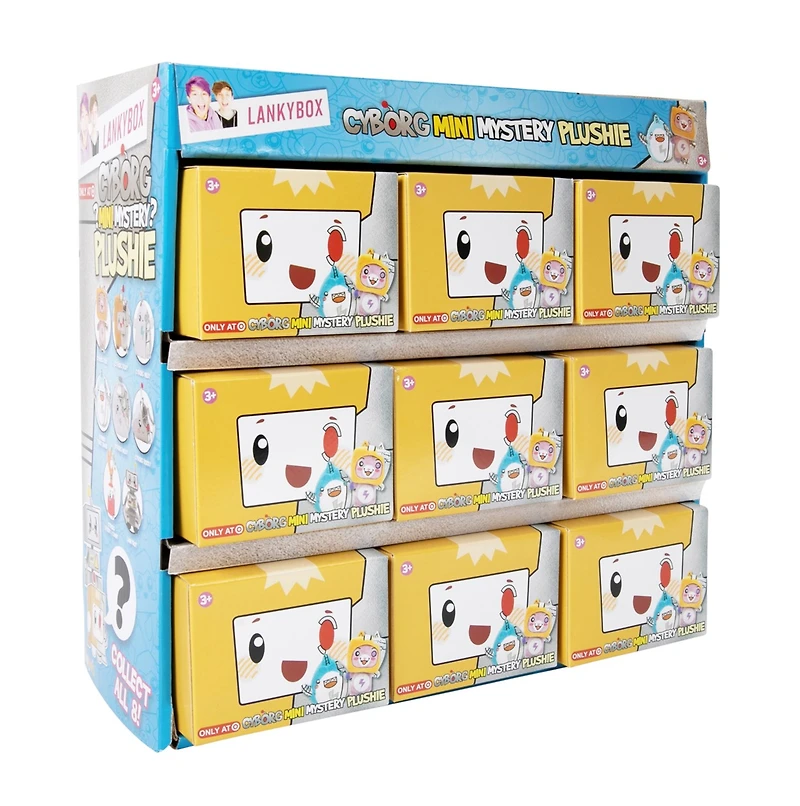 LankyBox Mini Mystery Plushie - Cyborg Edition (Series 2) – Une variation choisie au hasard