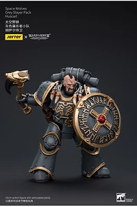Warhammer The Horus Heresy Space Wolves Grey Slayer Huscarl 1/18 Action Figure 