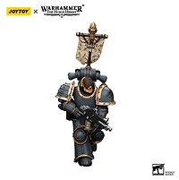 Warhammer The Horus Heresy Space Wolves Grey Slayer Legion Vexilla 1/18 Action Figure 