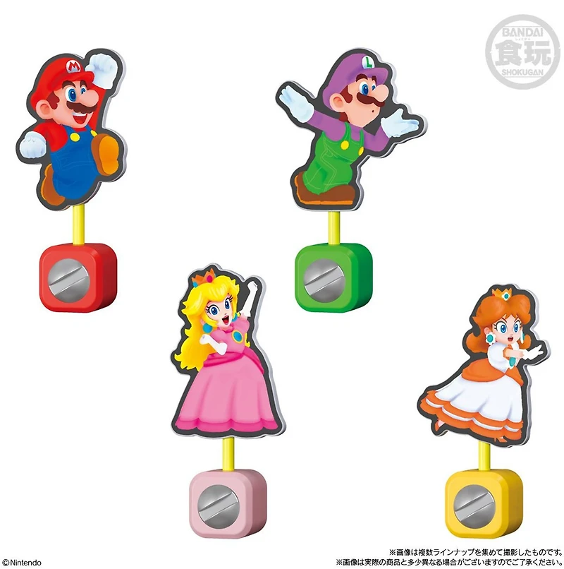 Super Mario Brothers Wonder Panel Clip Stand  – One Variation Chosen at Random