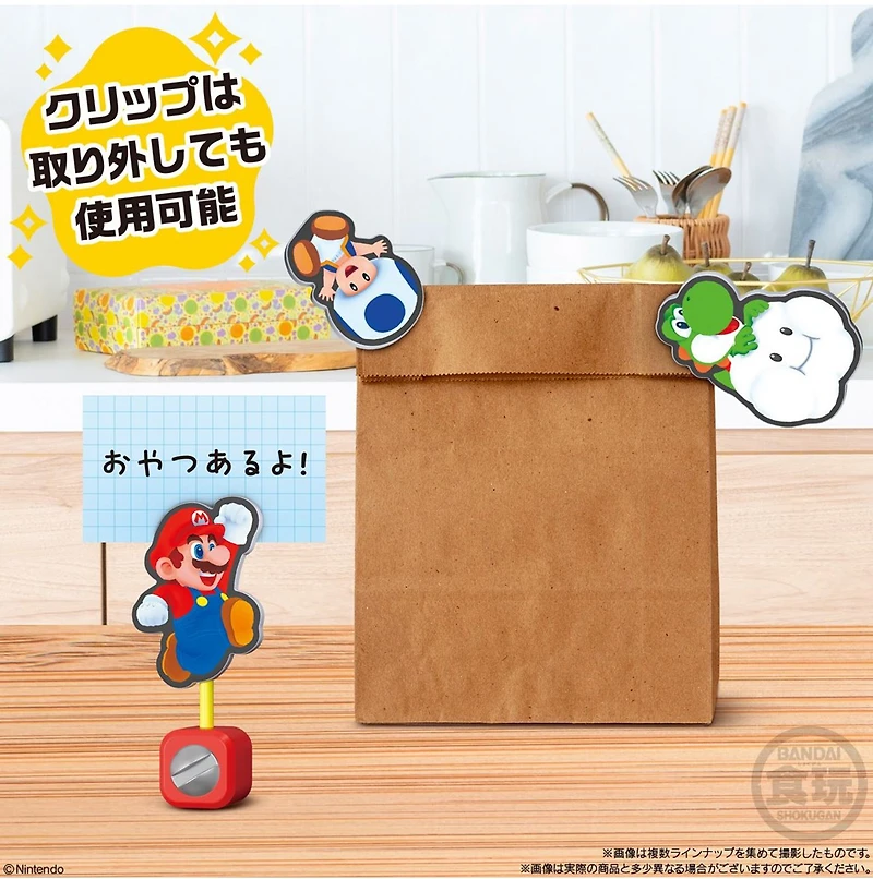 Super Mario Brothers Wonder Panel Clip Stand  – One Variation Chosen at Random