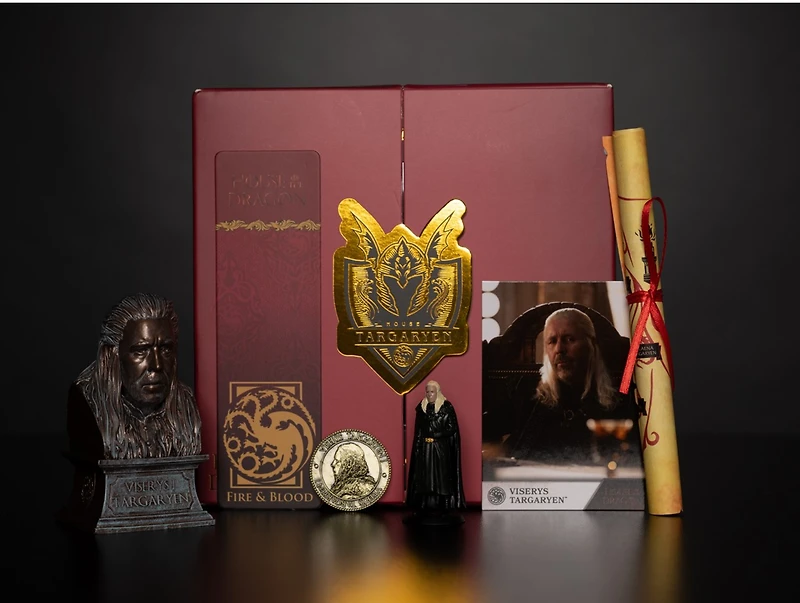House of the Dragon Viserys Targaryen Collector Box 