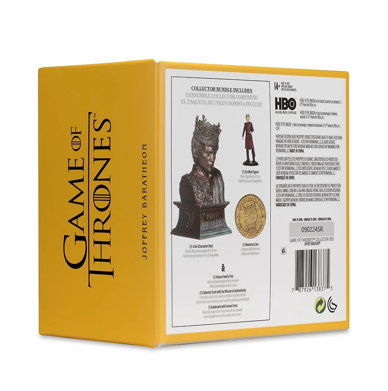 Game of Thrones Joffrey Baratheon Collector Box 