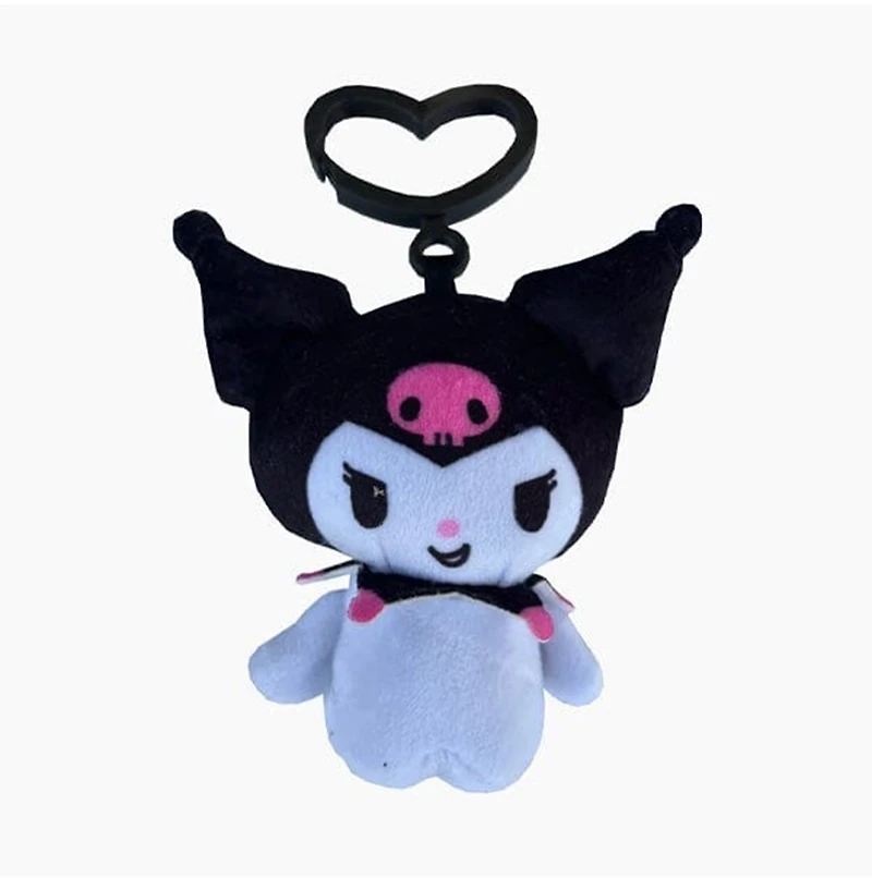 Hello Kitty- My Melody & Kuromi Blind Plush Clips – One Variation Chosen at Random