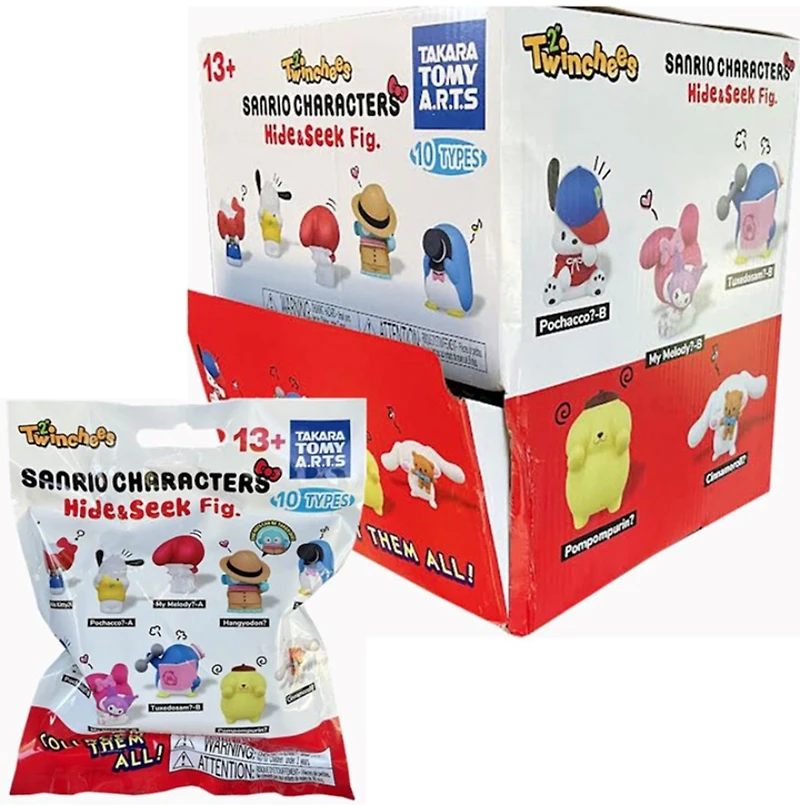 Sanrio Characters Hide & Seek Figures - Mystery Bag – One Variation Chosen at Random