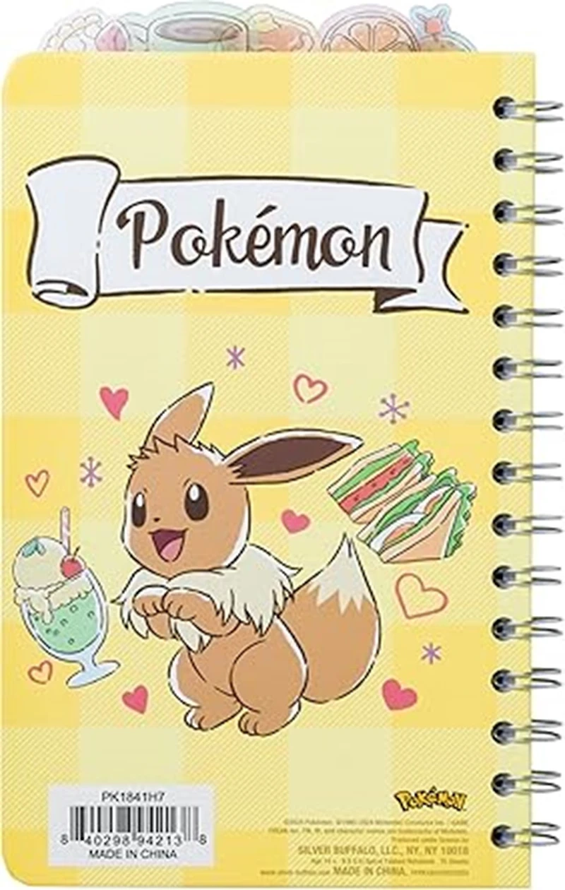 Pokemon Spiral Notebook