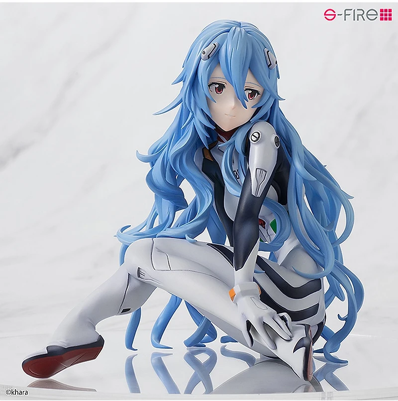 Evangelion: 3.0+1.0 Thrice Upon a Time" Rei Ayanami Long Hair Ver. Sega s-fire 1/7 Scale Figure