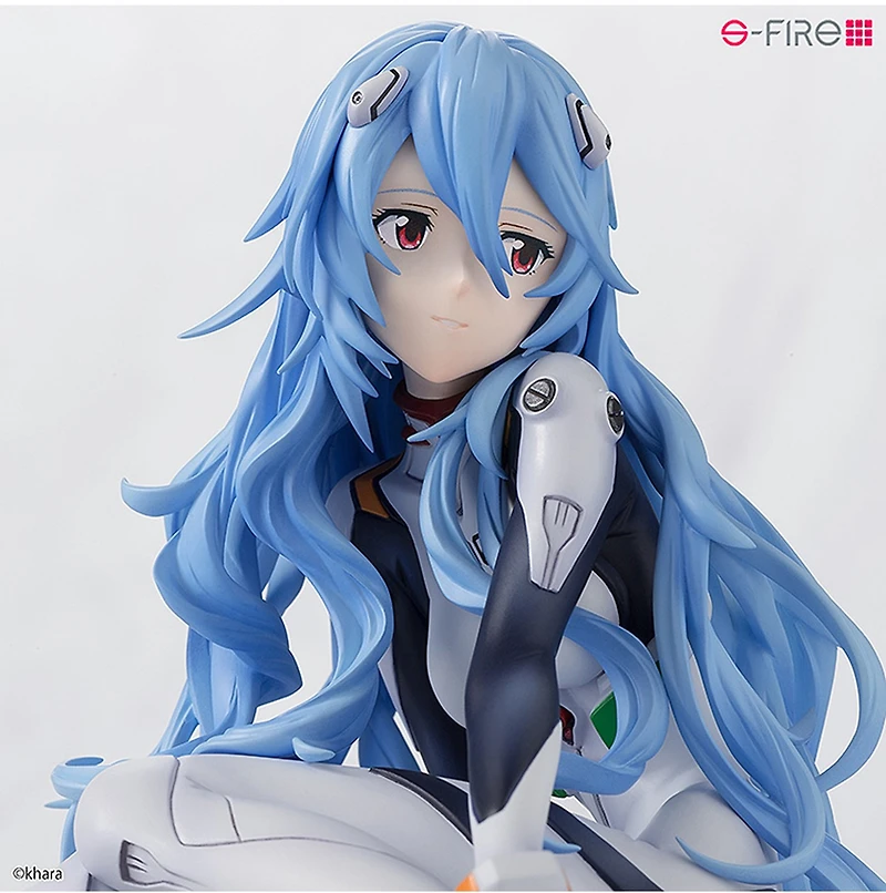 Evangelion: 3.0+1.0 Thrice Upon a Time" Rei Ayanami Long Hair Ver. Sega s-fire 1/7 Scale Figure