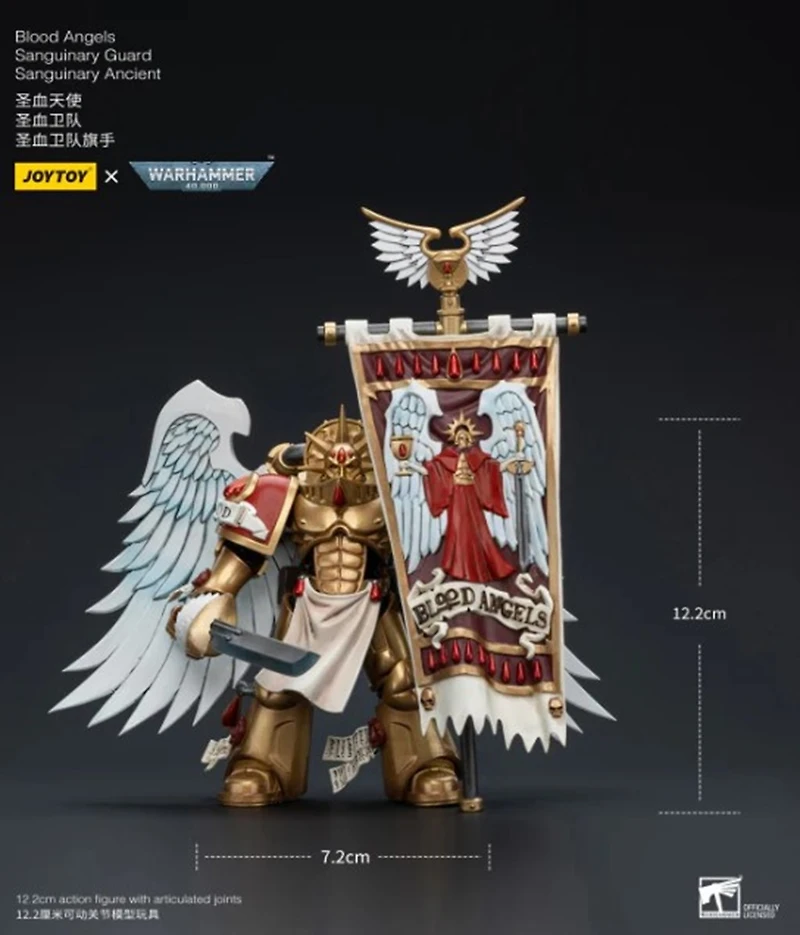 Warhammer 40,000 Action Figure 1/18 Blood Angels Sanguinary Guard Sanguinary Ancient