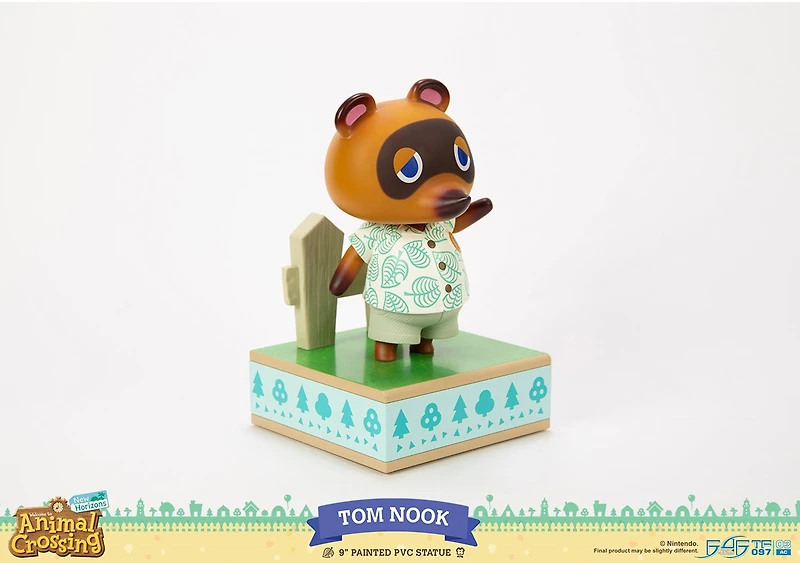 First 4 Figures 9" PVC Animal Crossing:  New Horizons - Tom Nook Figure 