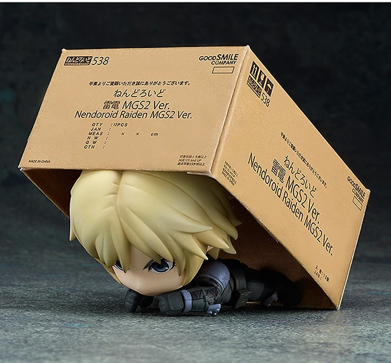 Metal Gear Solid 2 Sons of Liberty Raiden Nendoroid 